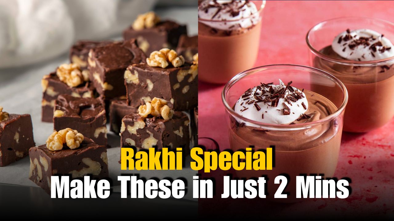 Rakhi Special: Make These 2 Homemade Chocolates in Just 2 Minutes