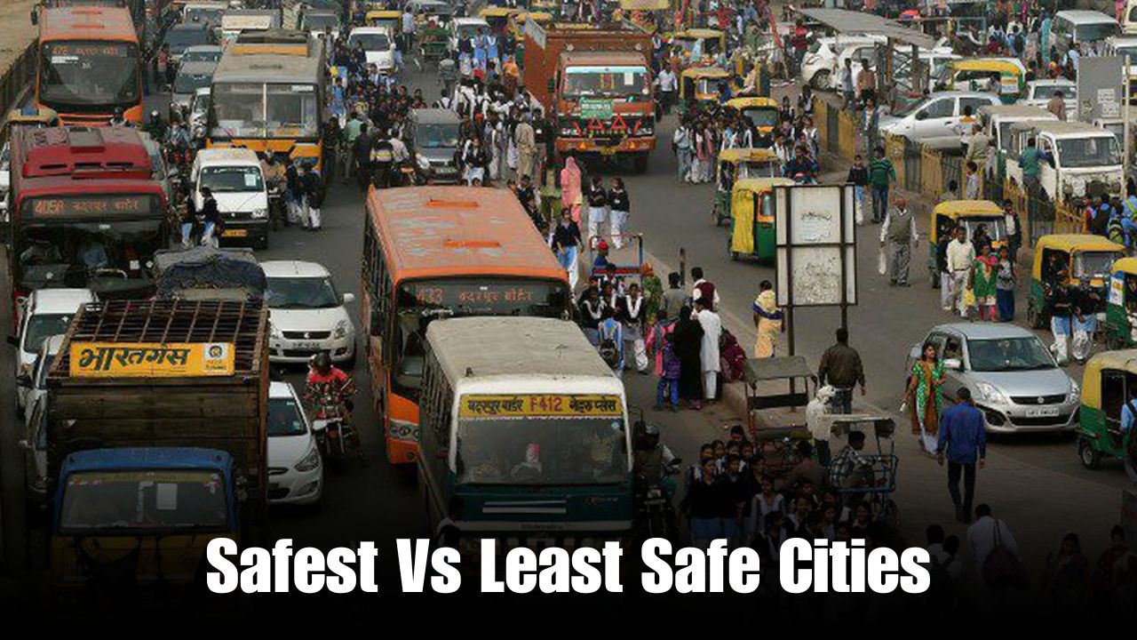 Safest Vs Least Safe Cities in India: Report
