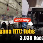Telangana RTC Recruitment: 3,038 Vacancies Coming Soon