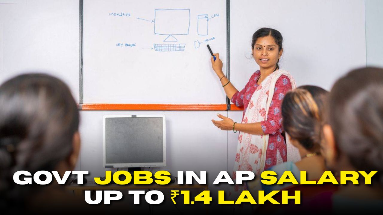 Top Govt Jobs In AP: Salary Up to ₹1.4 Lakh