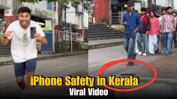 Tourist Tests iPhone Safety in Kerala, Video Goes Viral