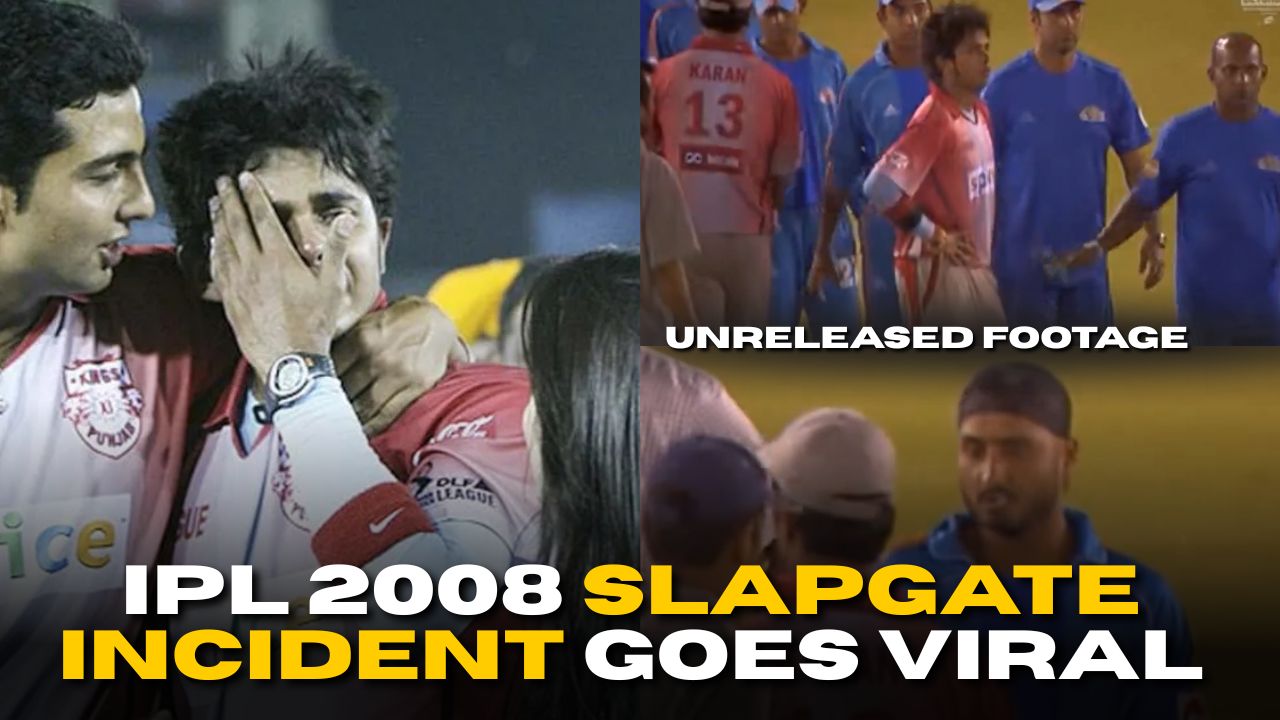 Unreleased Footage of Bhajji Slapping Sreesanth Surfaces