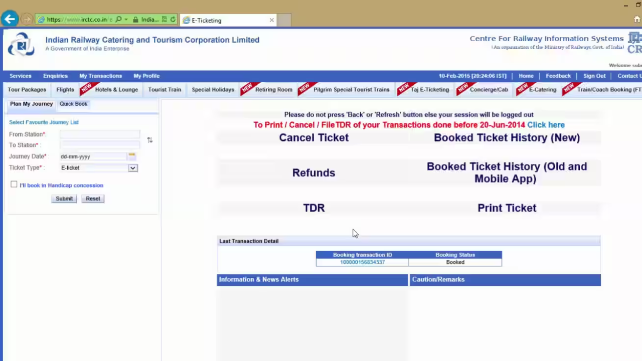 IRCTC Ticket Cancellation Costs: What You Need to Know