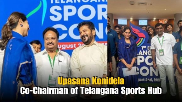 Upasana Konidela Appointed Co-Chairman of Telangana Sports Hub