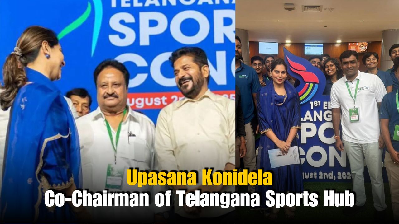 Upasana Konidela Appointed Co-Chairman of Telangana Sports Hub