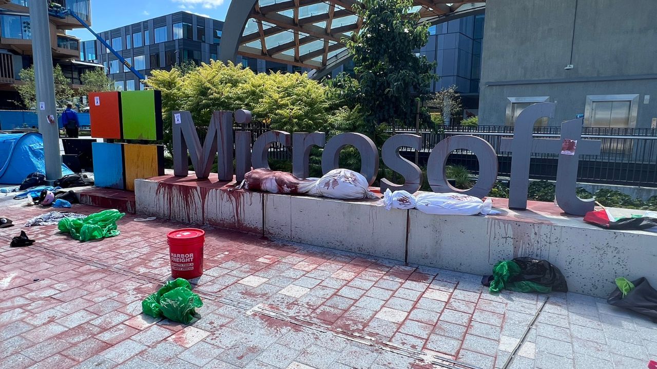 What’s the Story Behind Microsoft’s Red Paint Incident?