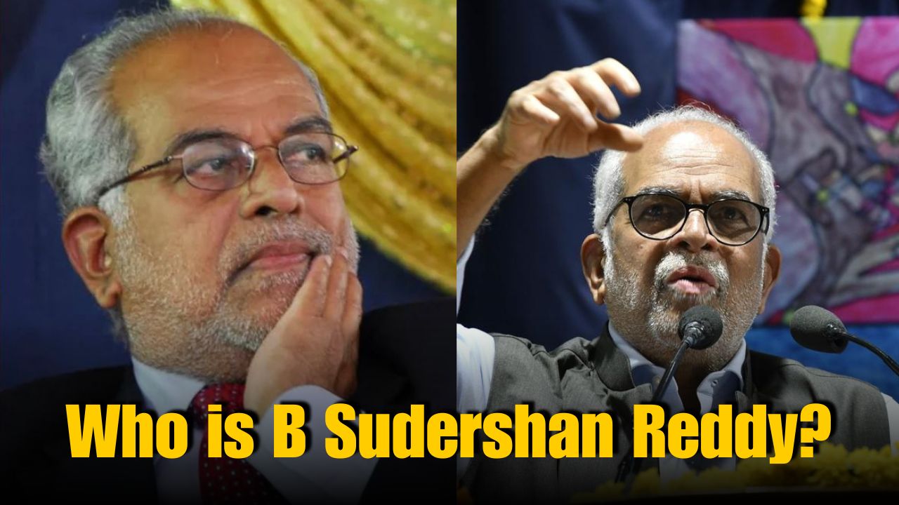Who Is B Sudershan Reddy? Former SC Judge For Vice President Polls