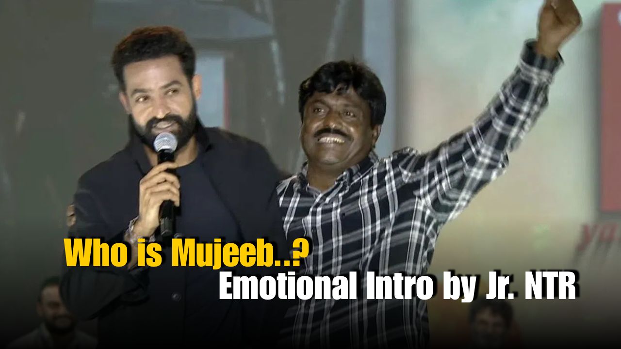 Who Is Mujeeb? NTR’s Emotional Intro at War 2 Pre-Release Event