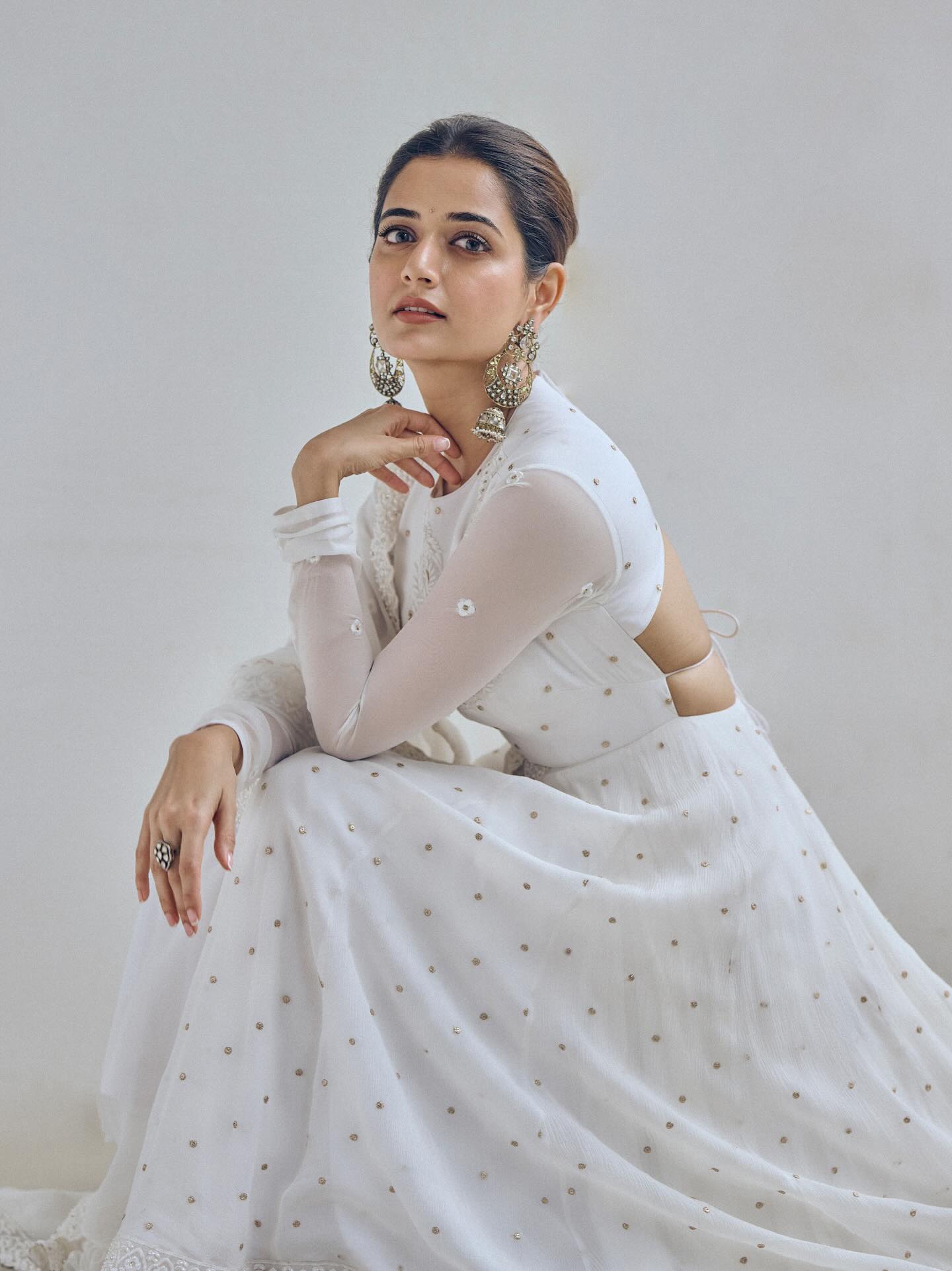 Ashika Ranganath Dazzles in White: Her Backless Look Is Pure Grace