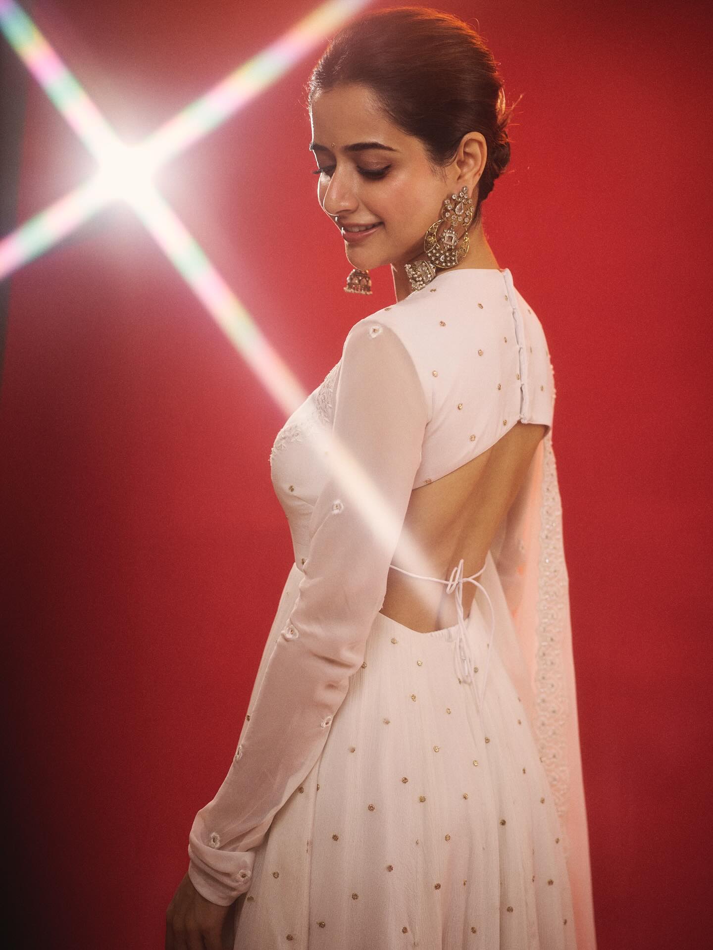 Ashika Ranganath Dazzles in White: Her Backless Look Is Pure Grace
