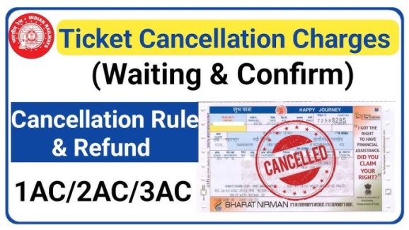 IRCTC Ticket Cancellation Charges 2025: Here Are Complete Details