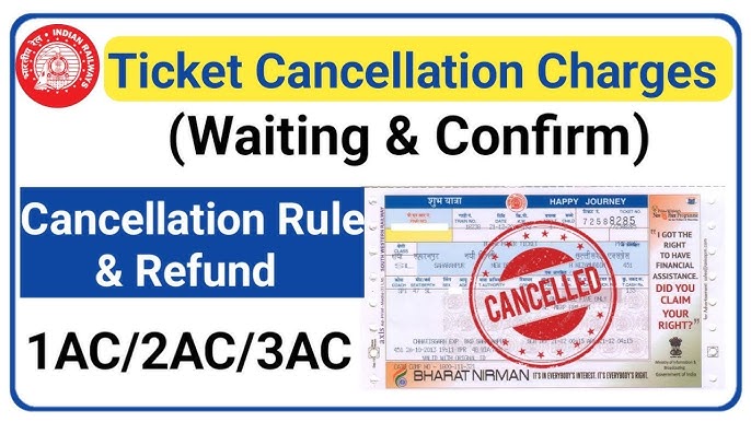 IRCTC Ticket Cancellation Charges 2025: Here Are Complete Details