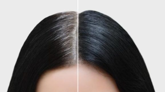 Healthy Home Made Hair Dye with Natural Ingredients for White Hair