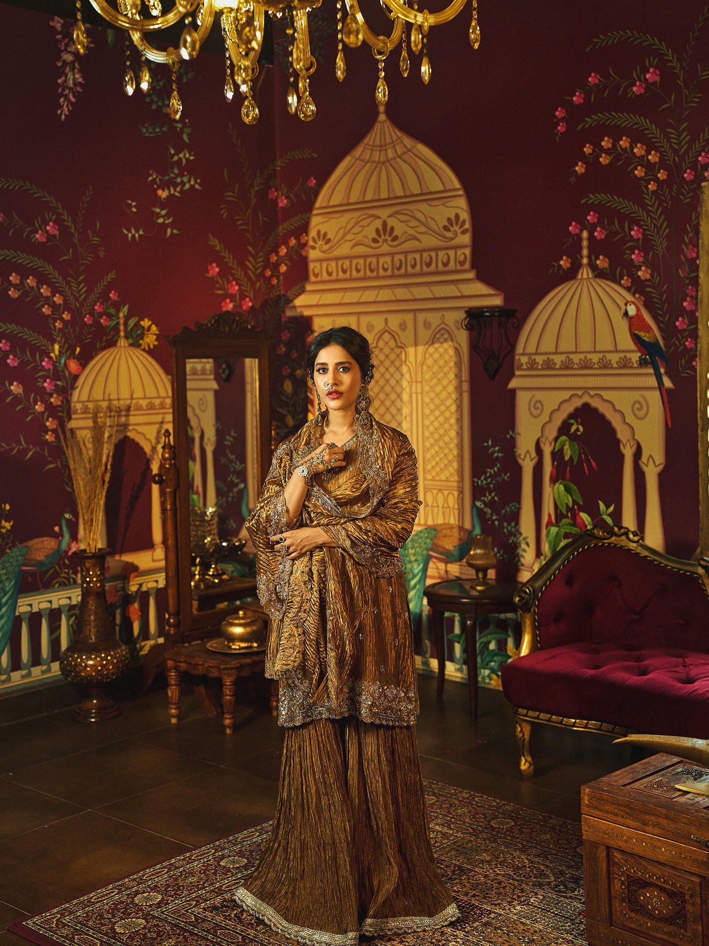 Nabha Natesh Channels Royal Elegance in Her Breathtaking Outfit