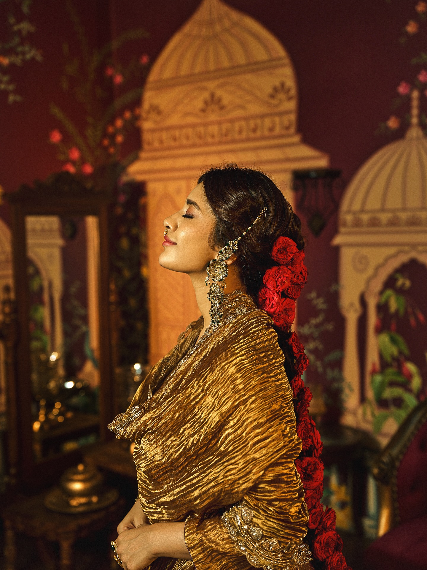 Nabha Natesh Channels Royal Elegance in Her Breathtaking Outfit
