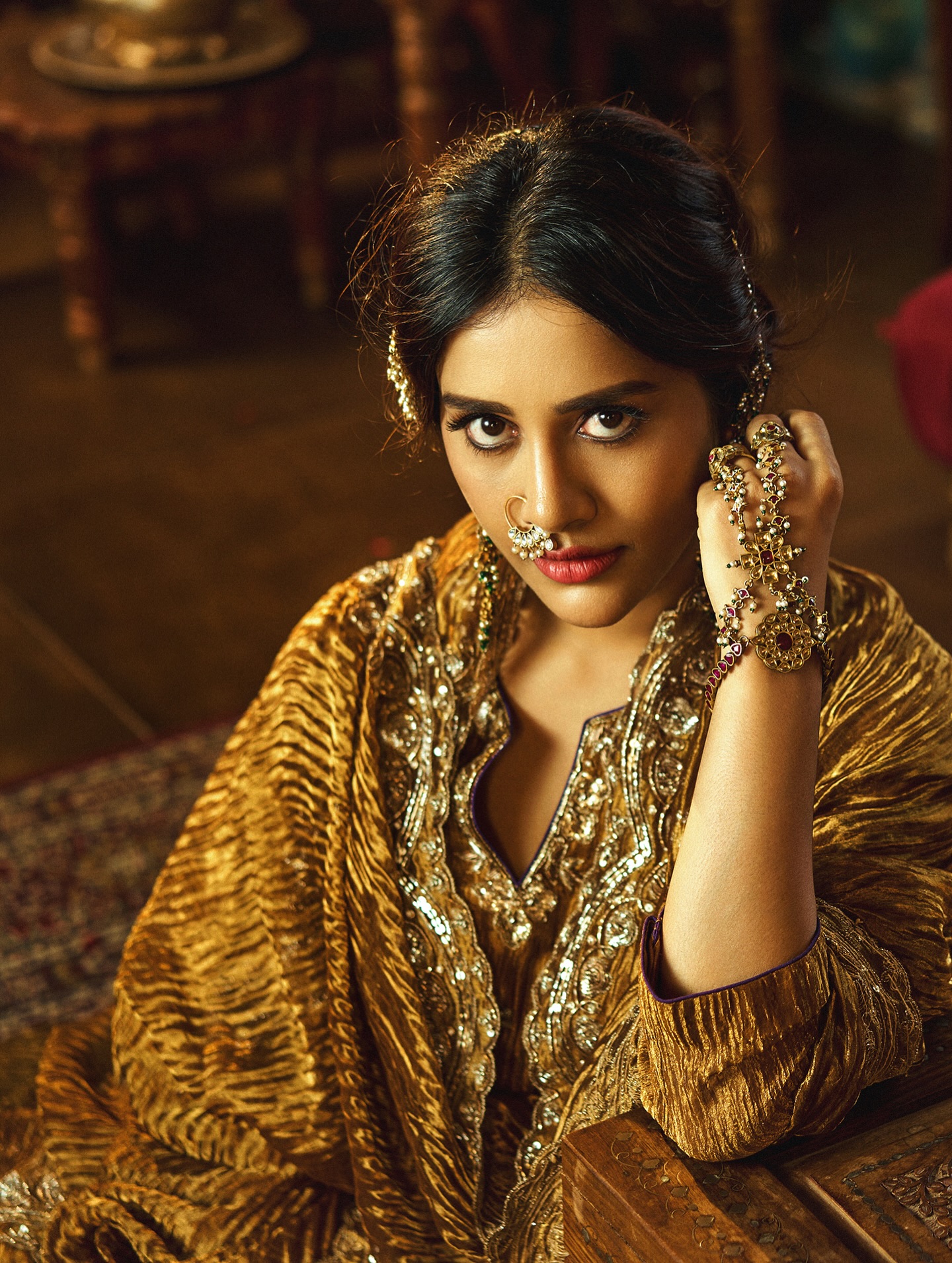 Nabha Natesh Channels Royal Elegance in Her Breathtaking Outfit