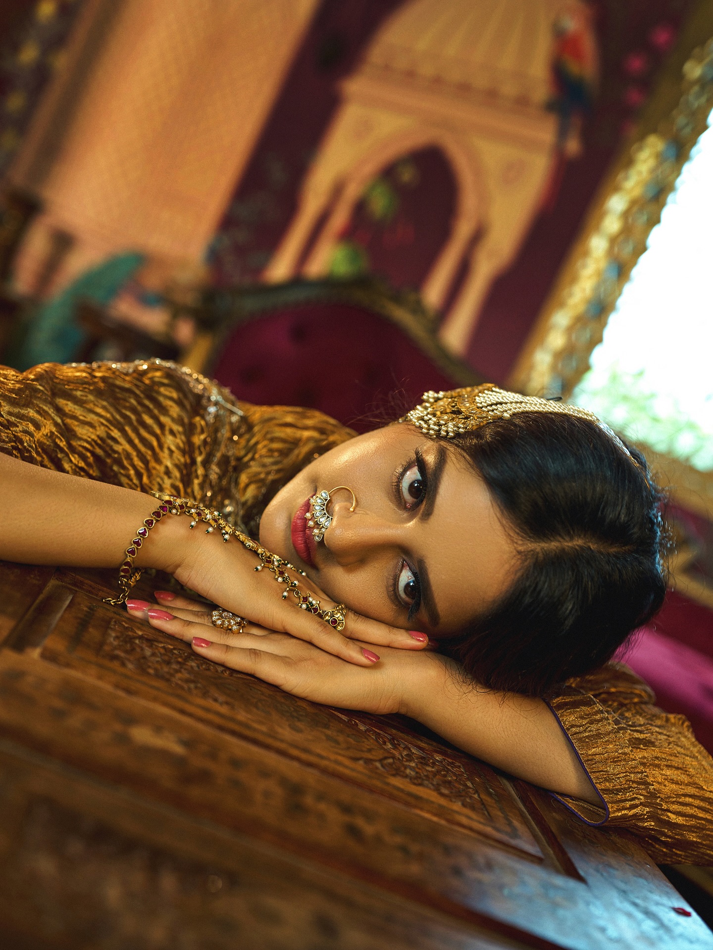 Nabha Natesh Channels Royal Elegance in Her Breathtaking Outfit