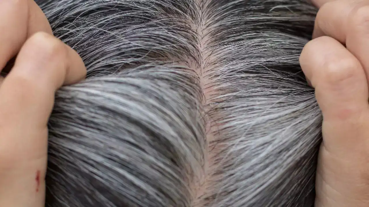 Get Rid of White Hair and Stop Hair Fall with This Vegetable Juice