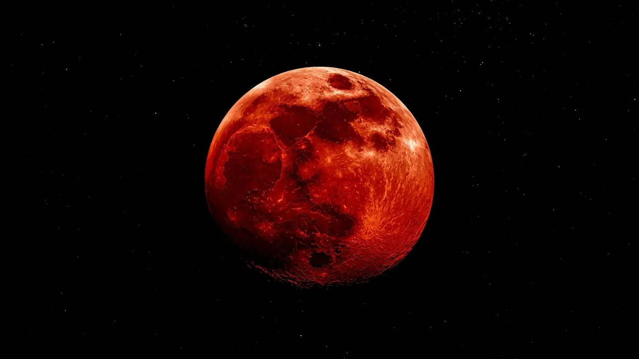 Blood Moon 2025 Today: Check Exact Timings and Visibility in India