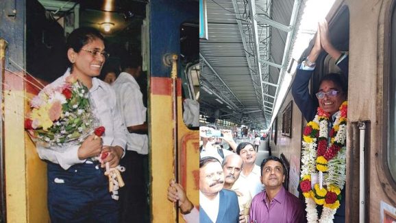 Asia’s First Woman Train Driver After 36 Years of Service