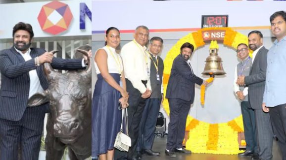 Balakrishna Becomes First South Actor to Ring NSE Bell