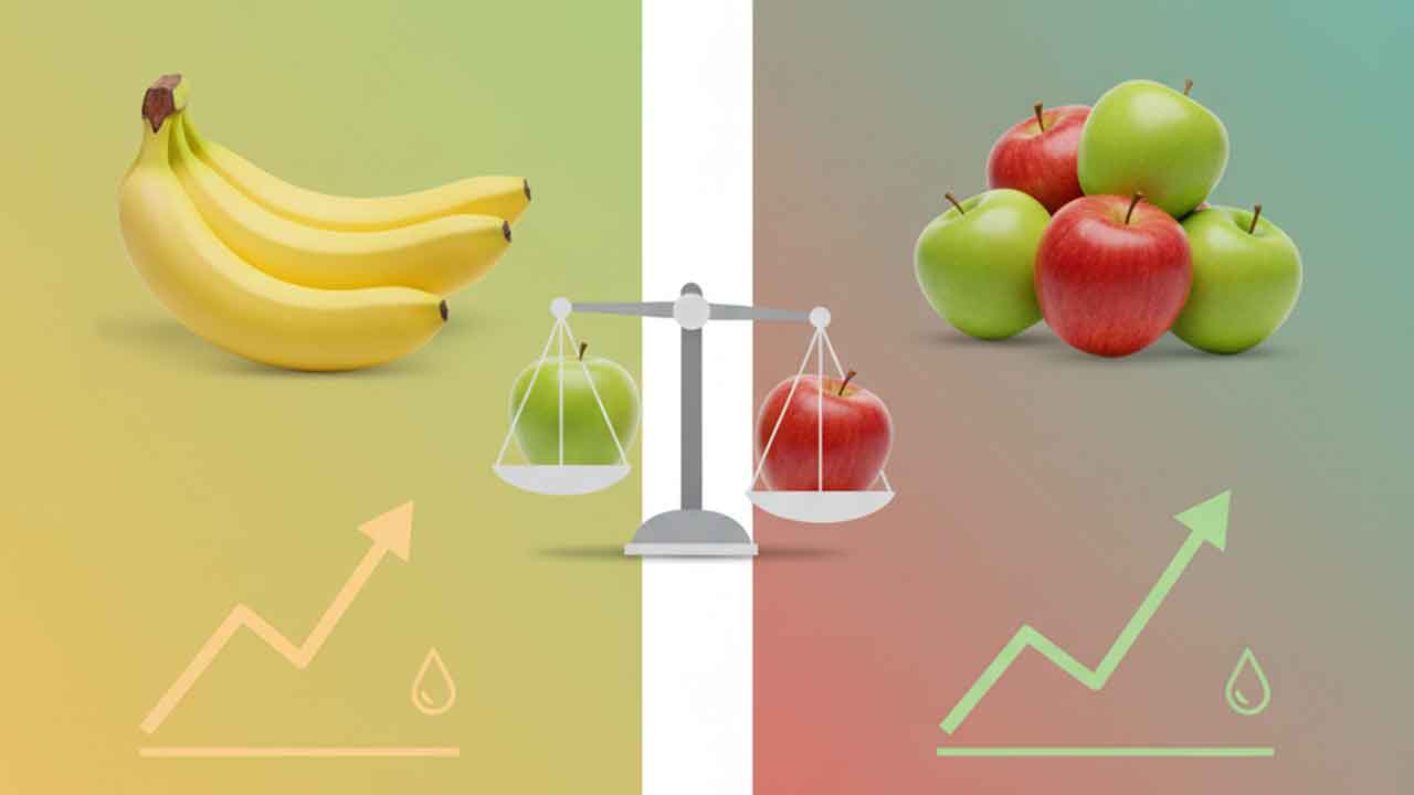 Bananas vs Apples: Which Fruit Is Friendlier for Blood Sugar?