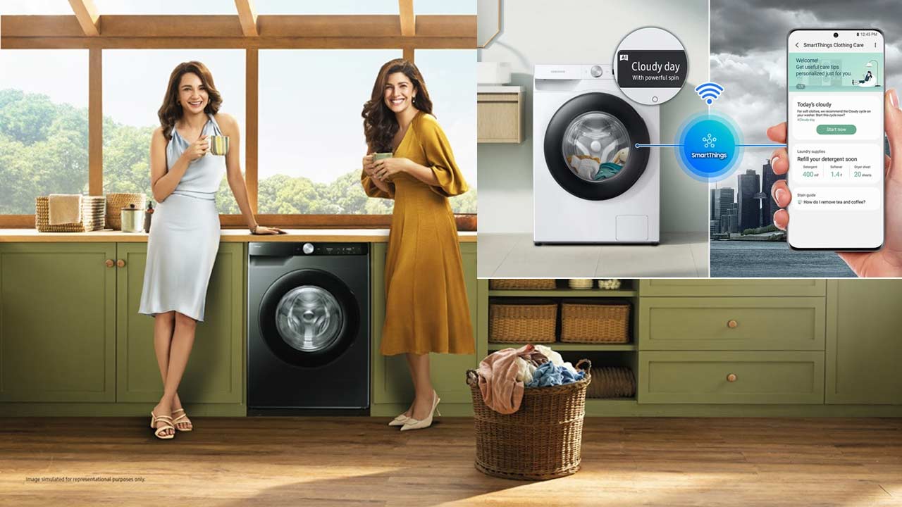 Samsung’s New AI Washing Machine: No Water And Wrinkle-Free Drying