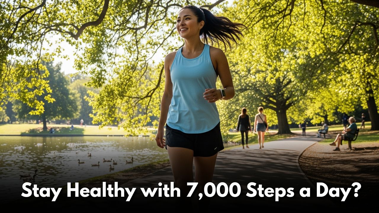 Can You Stay Healthy with 7,000 Steps a Day? Research Says