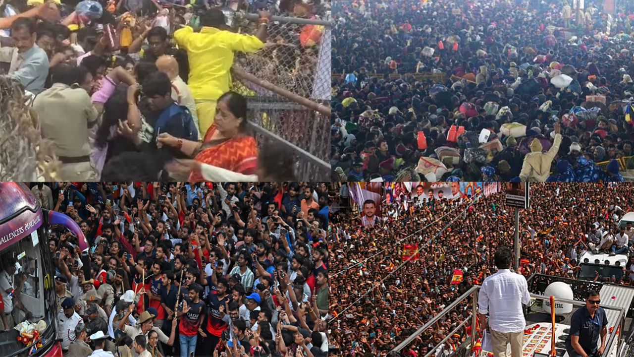 Deadly Stampedes in 2025: Joy Turns Into Mourning Across India