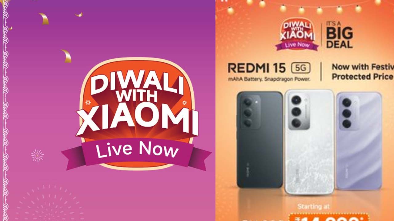 Diwali With Xiaomi: Huge Discounts On Redmi 15 5G, Note 14 Pro Series