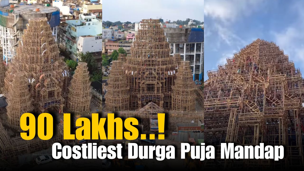 Durga Puja 2025: Costliest Durga Puja Mandap is Now in Ranchi