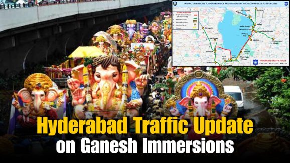 Hyderabad Traffic Police Issues Advisory for Ganesh Immersions