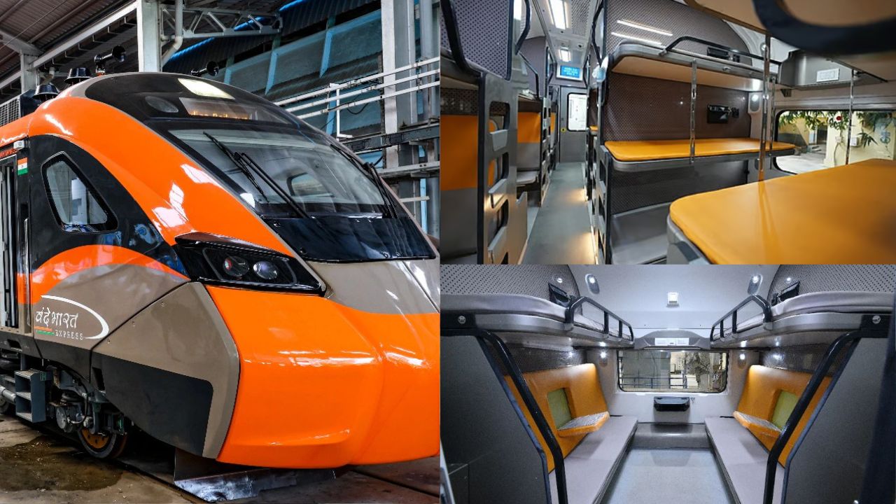 India’s First Vande Bharat Sleeper Train: Start Date & Route Revealed India’s First Vande Bharat Sleeper Train: Start Date & Route Revealed