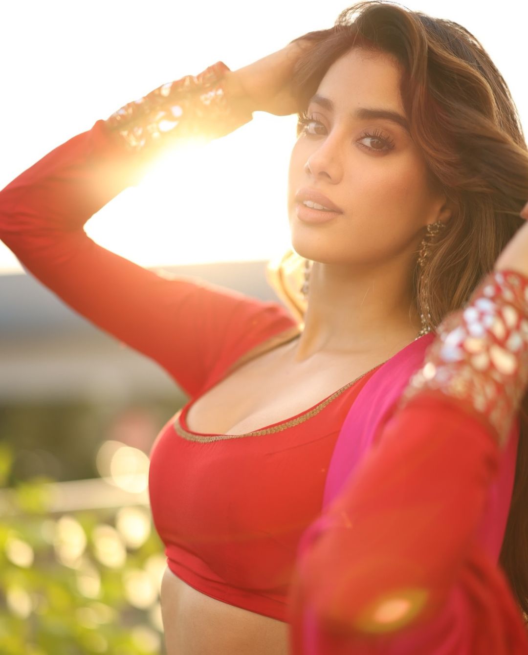 Janhvi Kapoor In Red: Princess Coded