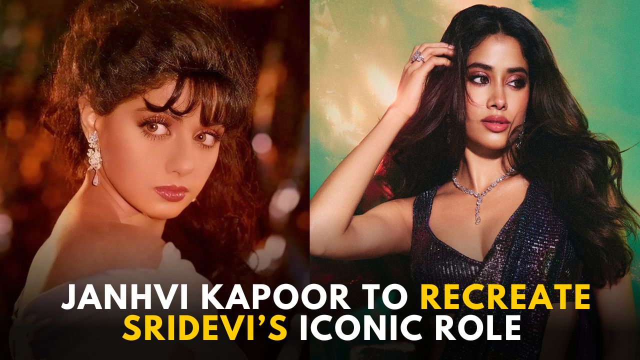 Janhvi Kapoor to Recreate Sridevi’s Iconic Double Role in Chaalbaaz?