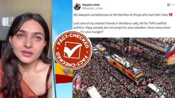 Kayadu Lohar’s Viral Comments on TVK: The Full Story