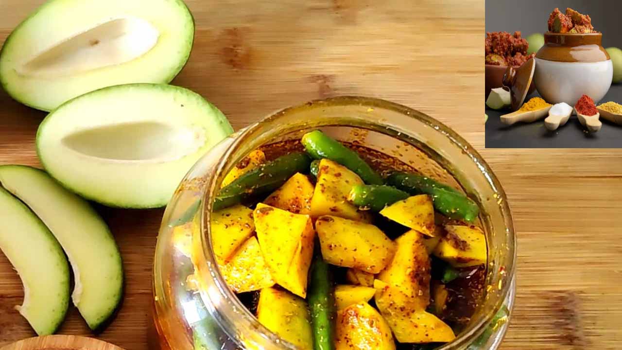 Spicy And Healthy: Mango Pickle Without Oil Recipe