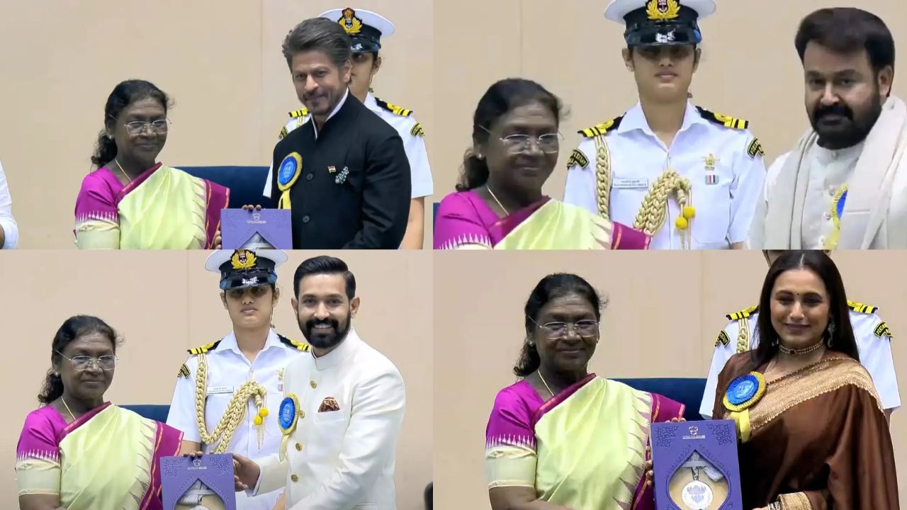 National Film Awards 2025: Complete list from Mohan Lal to Rani Mukherji