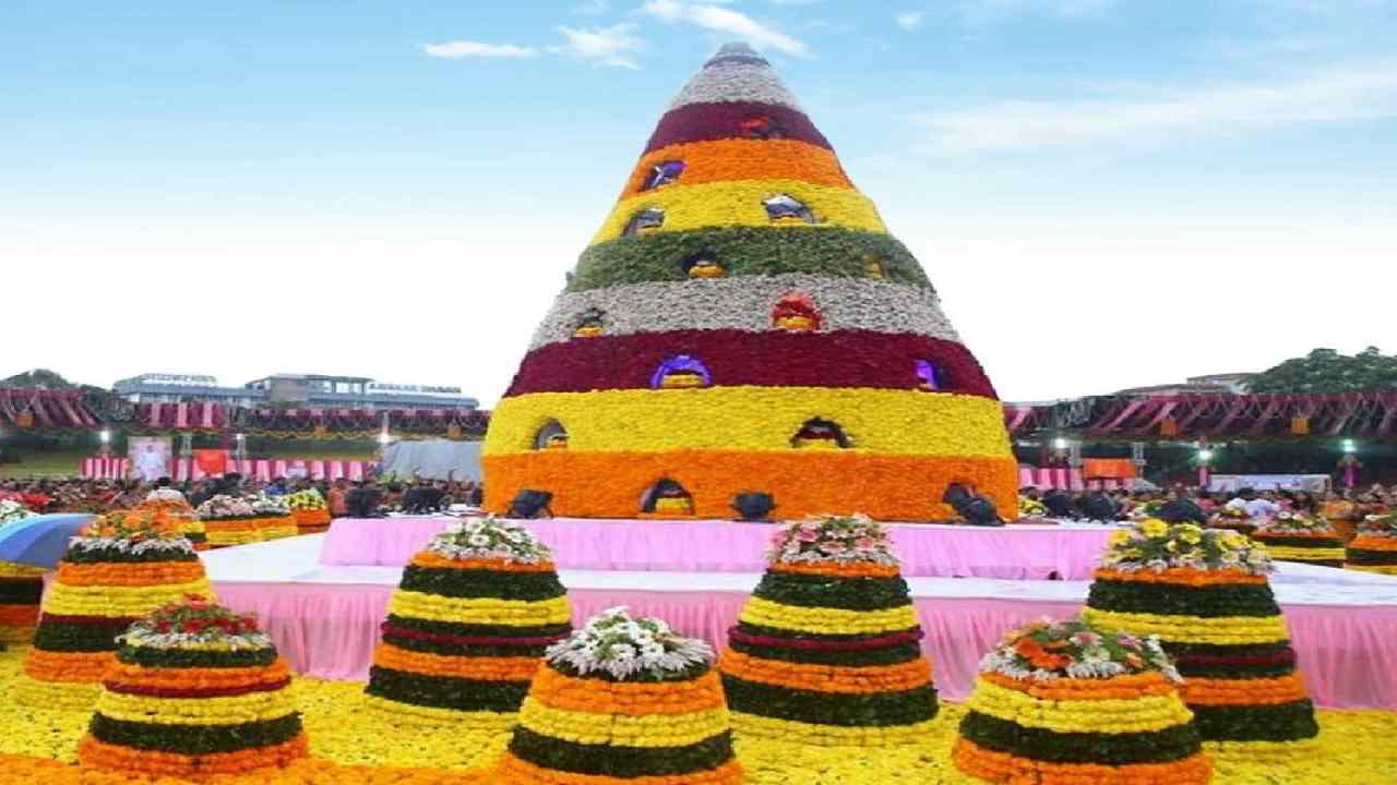 World Tallest Bathukamma to Bloom in Hyderabad on September 28