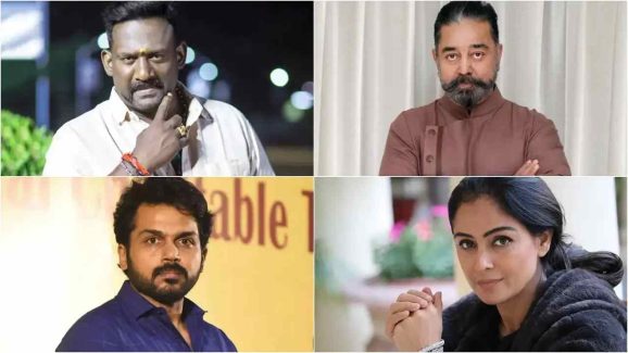 Kamal Haasan, Simran and Karthi Mourn Robo Shankar Death