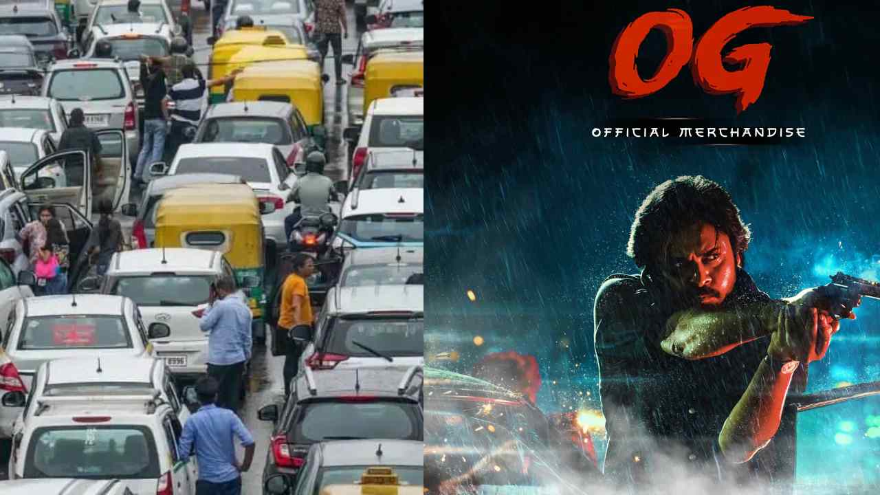 Traffic Restrictions for OG Pre release Event in Hyderabad