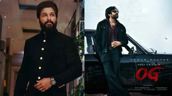 Allu Arjun Watches Pawan Kalyan’s OG at AMB Cinemas