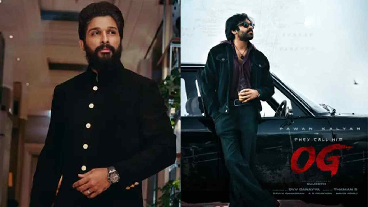 Allu Arjun Watches Pawan Kalyan’s OG at AMB Cinemas