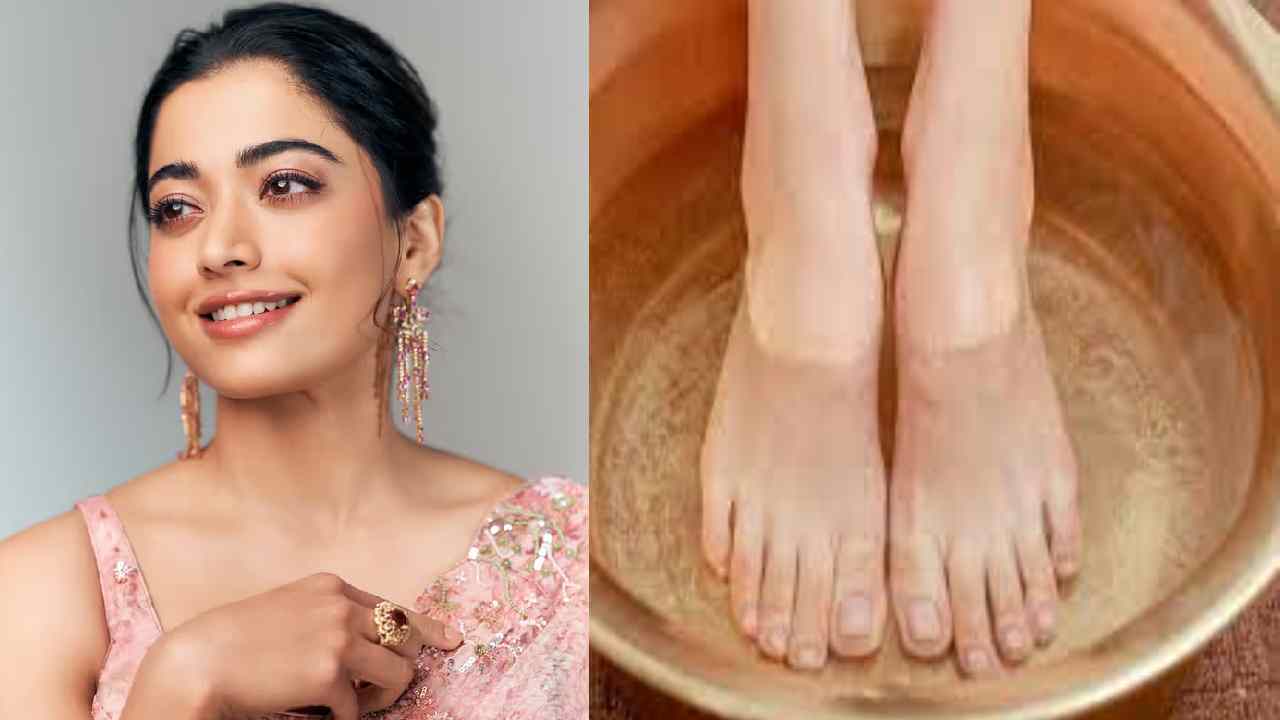 Rashmika Mandanna Budget Friendly Foot Care with Epsom Salt