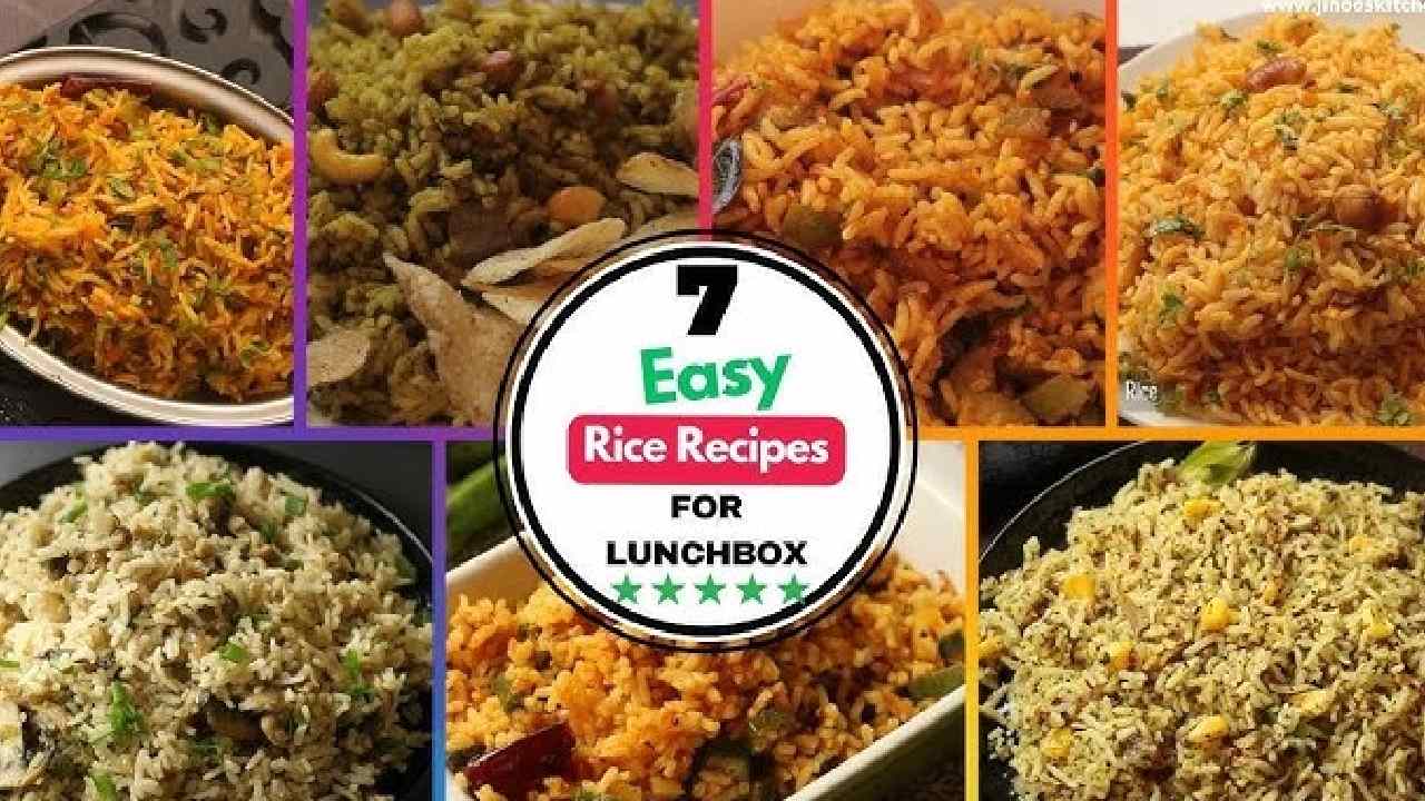 7 Quick and Easy Rice Recipes for Kids Lunchbox