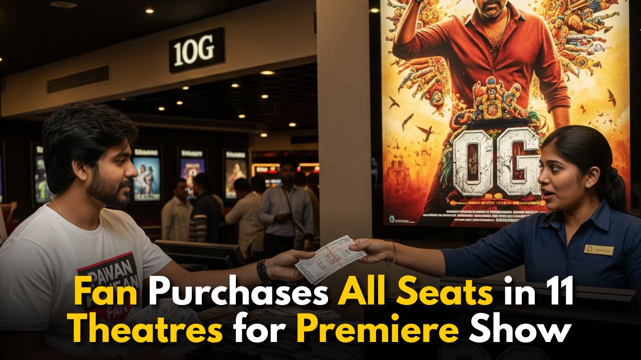 OG Mania: Fan Purchases All Seats in 11 Theatres for Premiere Show