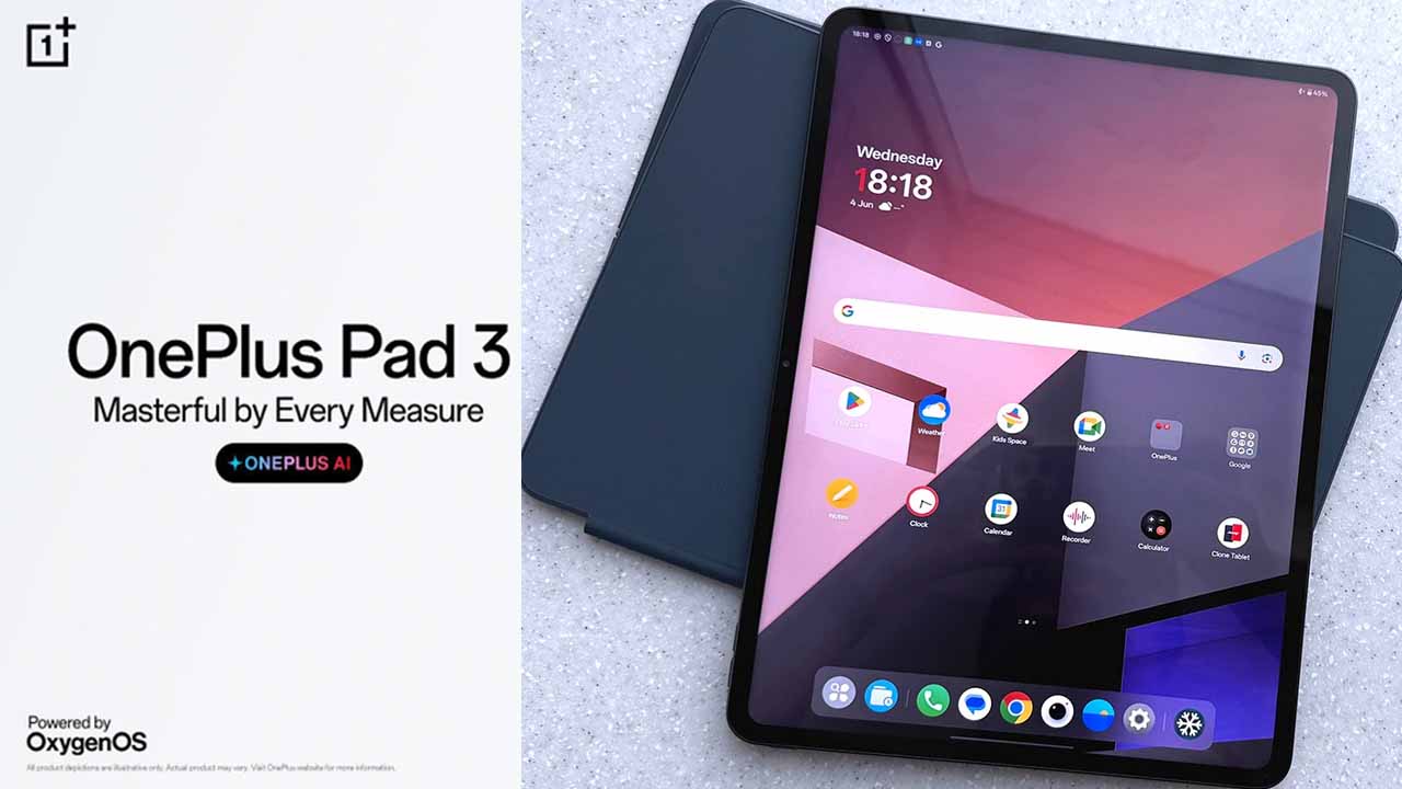 OnePlus Pad 3 Launched: Power-Packed Tablet For India