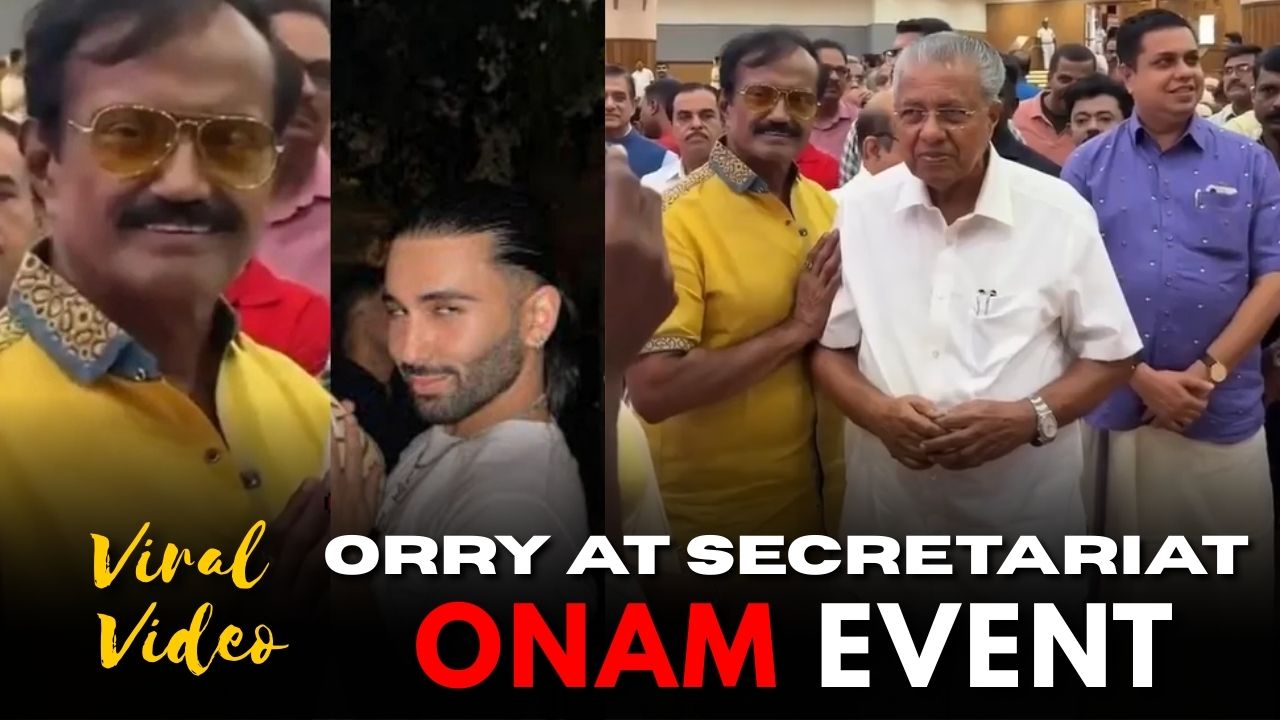 Actor Channels Orry at Kerala Secretariat Onam Event?