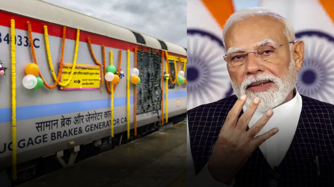 PM Modi Inaugrate’s Mizoram’s First Railway Line