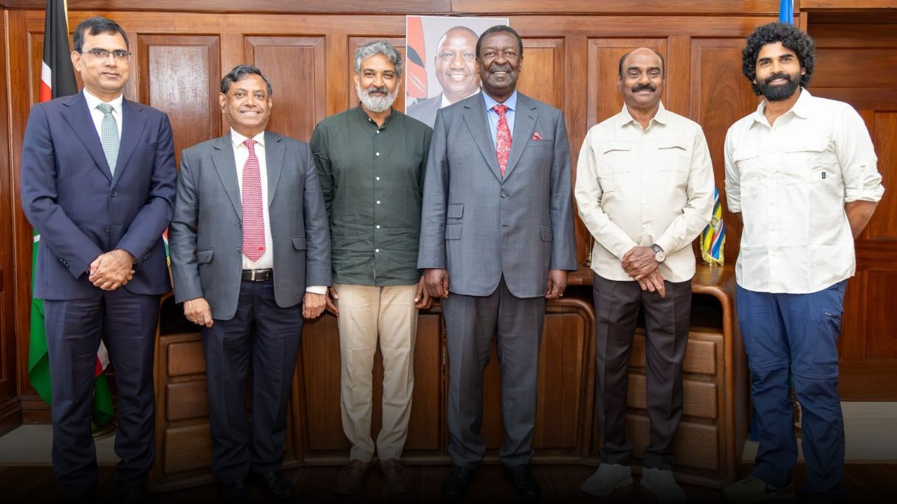S.S. Rajamouli Meets Kenya Minister Musalia Mudavadi